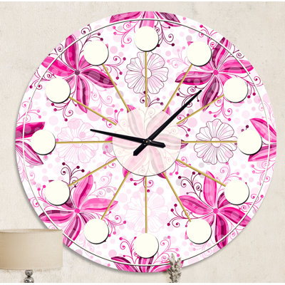 Horloge murale rétro Mid-Century