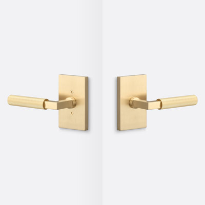 Levanto Passage Rosette, Knurled Grip