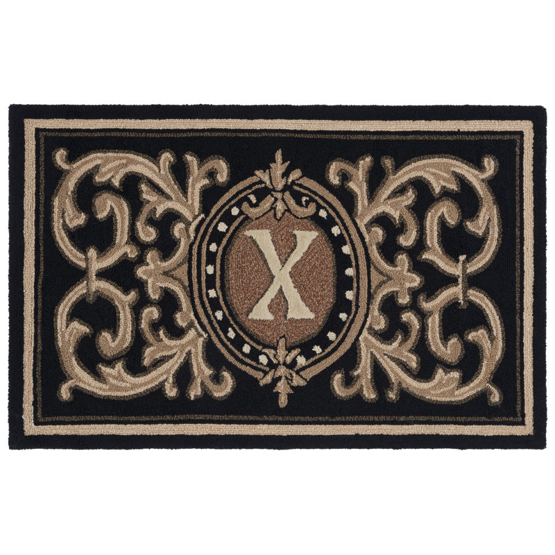 Paillasson personnalisable Analucia, L 30 po x L 48 po, X
