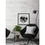 Black Palm Trees - Single Picture Frame Print-1923764792