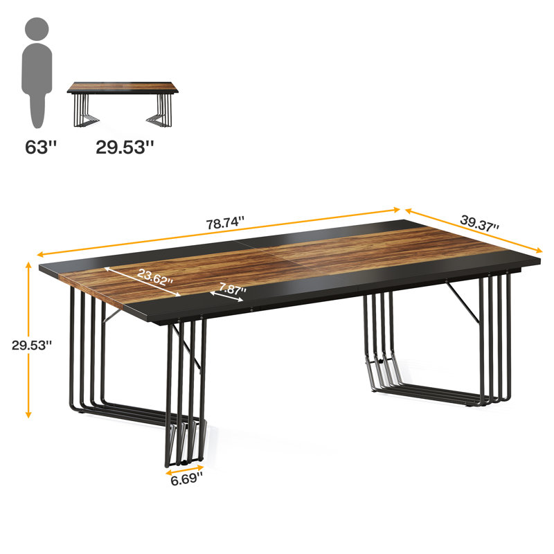 200x100cm Dining Table