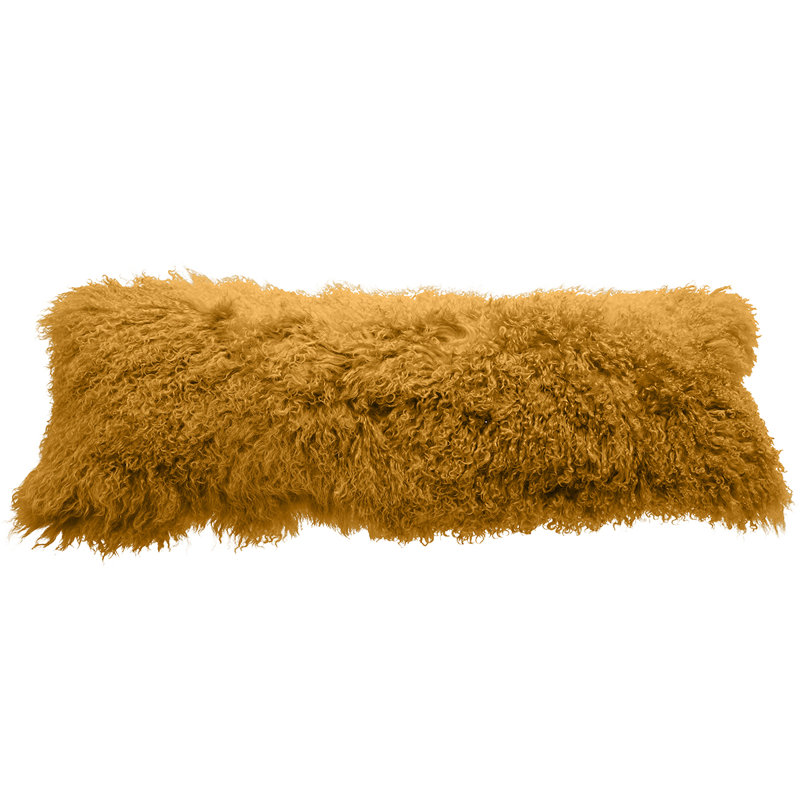 Rectangular Pillow Cover & Insert, Mustard, Solid Color