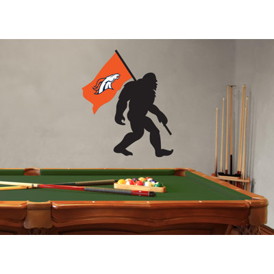 Denver Broncos Big Foot Wall Decal