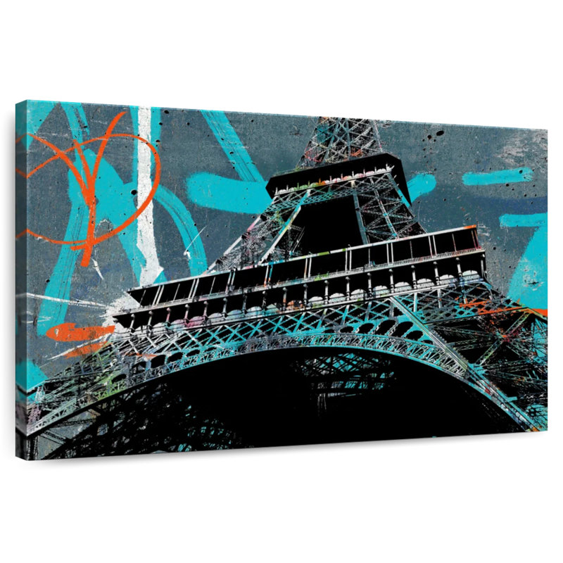 Ravi Eiffel Tower II, 20" H x 30" W