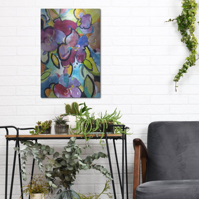Art mural «Winter Purple» par Emily Weil