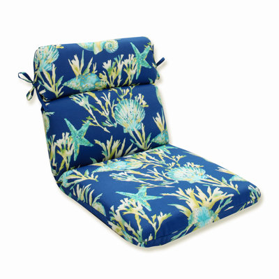 Earleville Outdoor 3'' Dining Chair Back Cushion