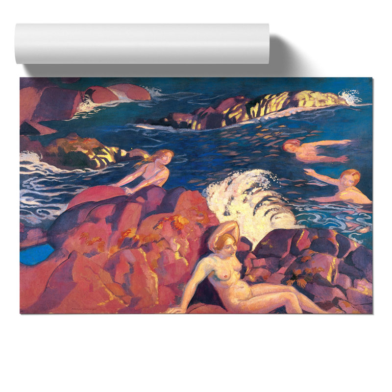Wave by Maurice Denis - Frameless Print, 21cm H x 30cm W x 0.1cm D