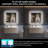 Akilan Frameless LED Vanity Mirror with Front-lit and Back-lit, Memory Function, 3 Color Temperatures & Dimmable Light, Anti-fog Tempered Glass ETL Mirror-1791807113