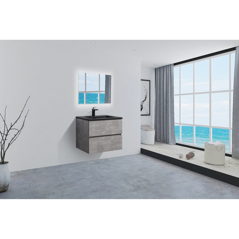 Eimuntas 23.21'' Bathroom Vanity with Quartz Top