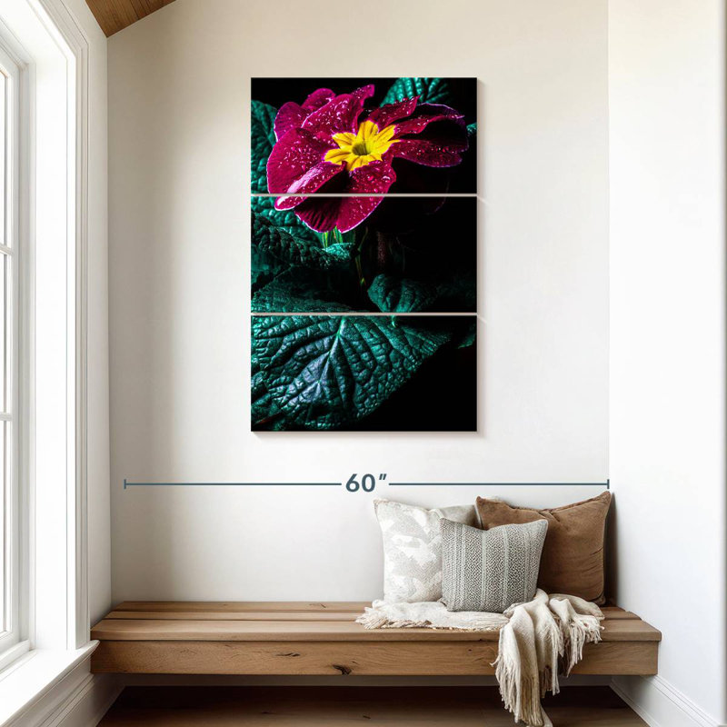 Primula Flower, 45" H x 28" W