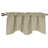 Rod Pocket Blackout Scalloped Kitchen Valances,1 Panel-1093121786-1093121764