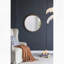 Cadre de miroir antique rond 30 "x 30" sculpté à la main rose, miroir mural pour espace de vie, salle de bain, décoration murale pour hall d'entrée-505514613