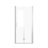29-28"X 72" Bifold Shower Door, 1/4"(6Mm) Tempered Glass, Chrome  Aluminum Frame, Explosion Proof Film-121702874