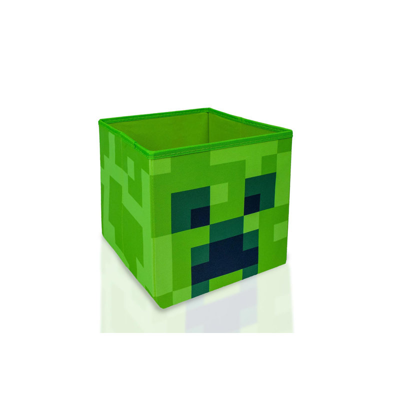 Organisateur de cubes de rangement Minecraft | Cube de rangement Minecraft | Bac de 10 pouces