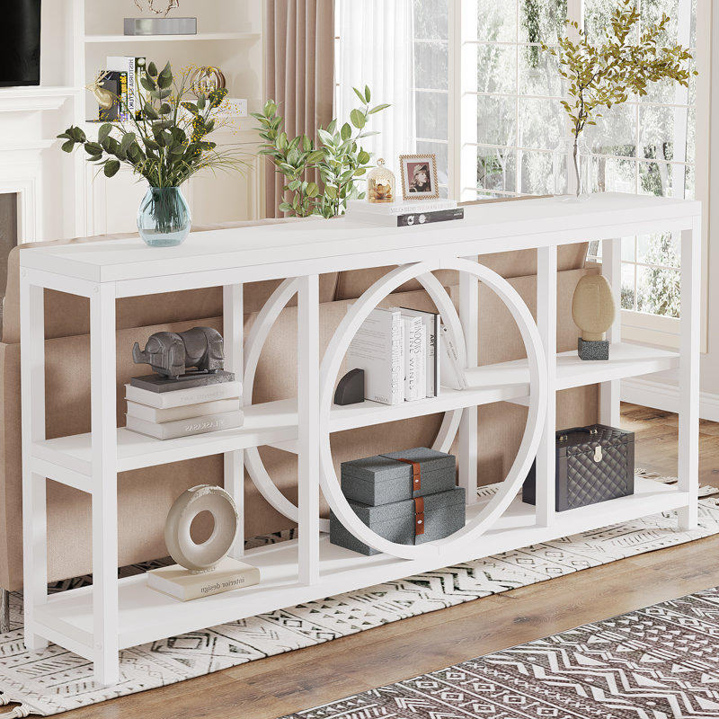 Nunki 70.9'' Console Table, Pure White