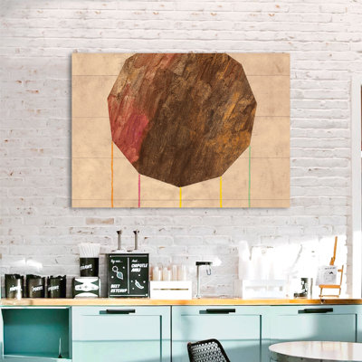 Minimal And Geometric: Forma II by Patrizia Novello - No Frame Print on Canvas