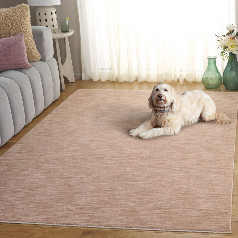 Tapis de couleur unie Callisburg Performance, Rectangle de 5 pi x 8 pi
