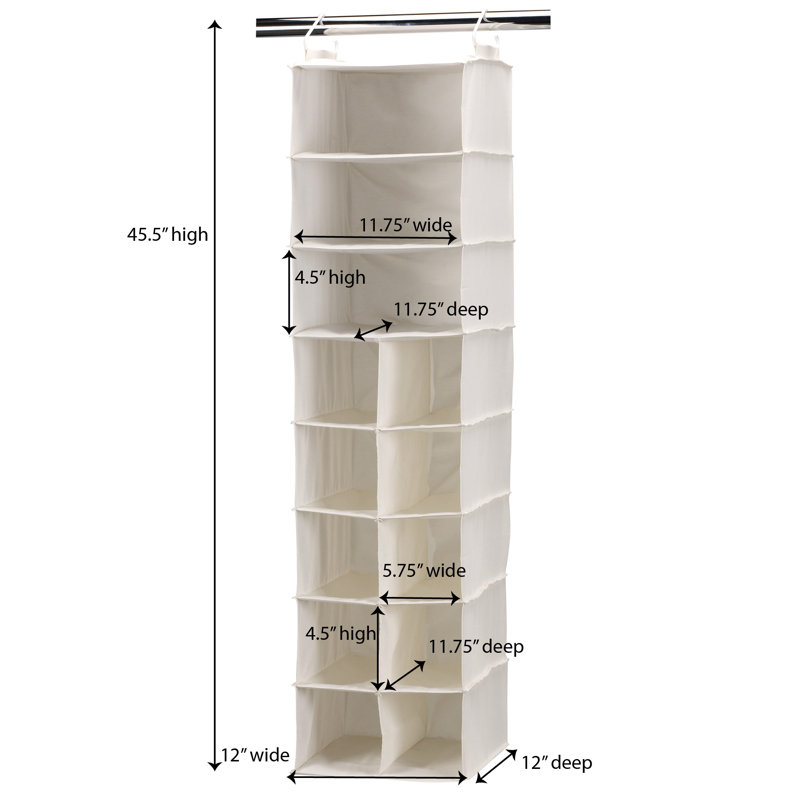 Rangement pliable pour 3 chaussures