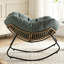 Steel Rocking Chair-1212337627