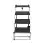 Escalier pour chien réglable en 4 étapes pour voitures - Rampe portative robuste pour animaux avec attache de sécurité pour VUS, camions et lits