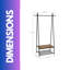 64cm Clothing Rack