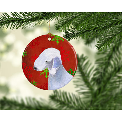 3'' Ceramic Animals Hanging Figurine Ornament