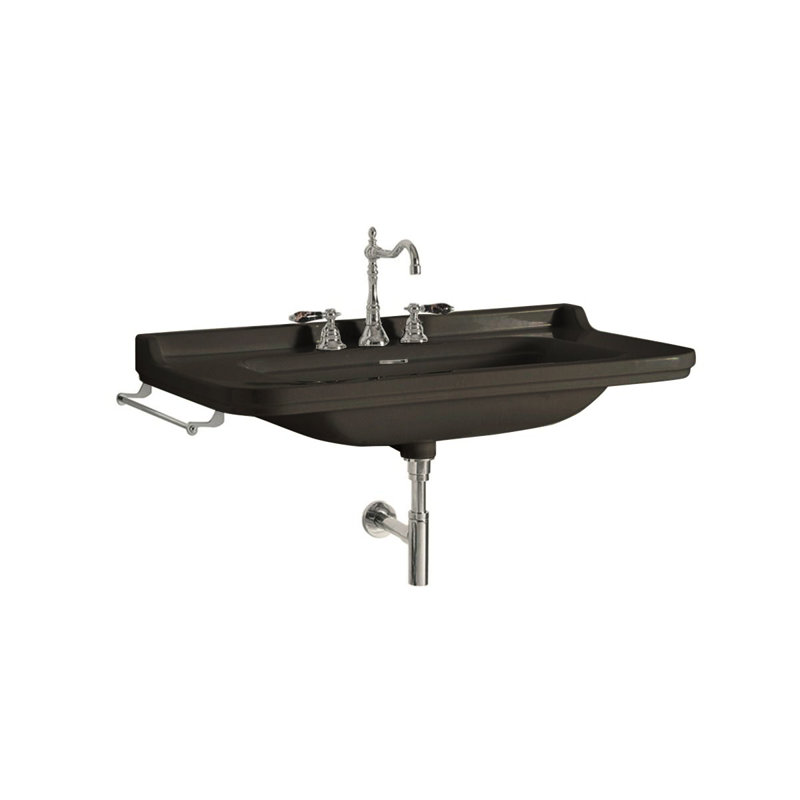 Waldorf 31.5'' L Bathroom Sink, Widespread Faucet