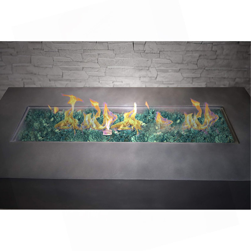 Concrete Propane/Natural Gas Fire Pit Table