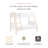 TipToe Twin-Over-Full Bunk Bed-124362356