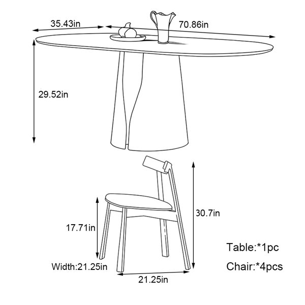 Dimensions du produit
