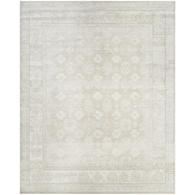 Leuchte 7'10" x 9'10" Ivory Beige Vintage Indoor Rug