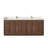 Jakarta 84" Double Bath Vanity with Silk White Quartz Stone Top-866192024-866192025