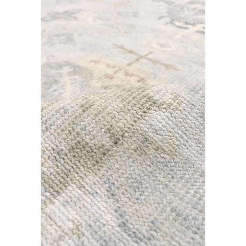 Oushak Hand Knotted Wool Oriental Area Rug, Rectangle 12' x 15'