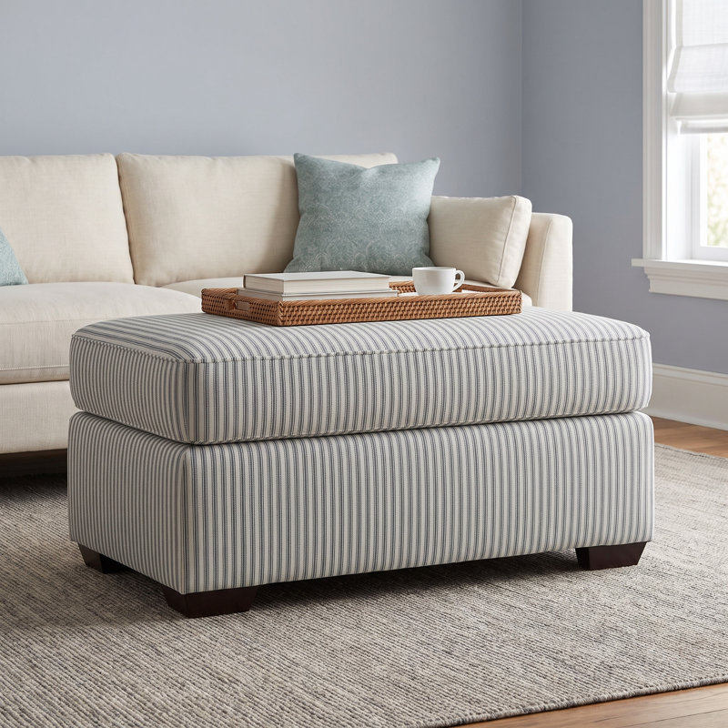 Taylor Upholstered Ottoman, Cruise Adrift