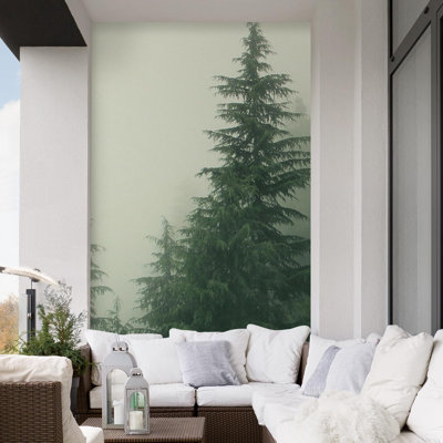 Forest Nature Landscape Peel & Stick Border