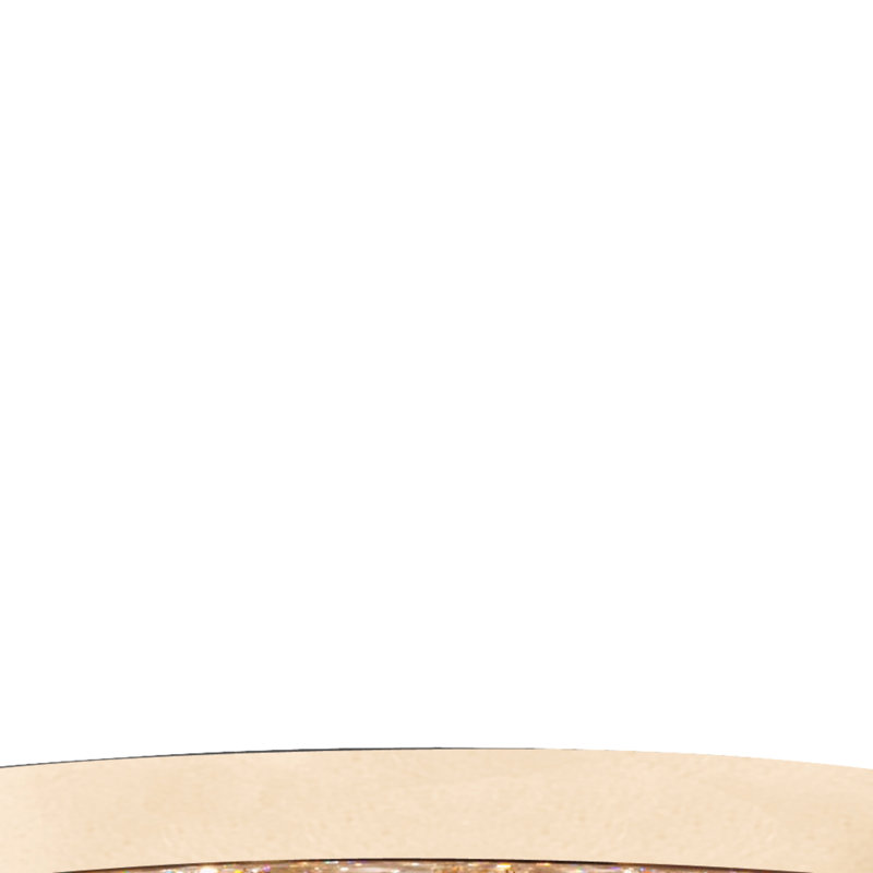 Kessler Glass Flush Mount, Gold