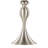 Ashland 27" Contemporary Table Lamp in Brushed Nickel with Light Grey Linen and Brushed Nickel Laser Cut Shade from Grandview Gallery by LumiSource - Set of 2