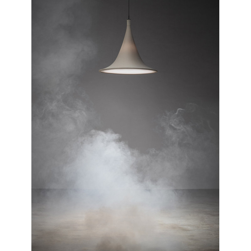 Cabana Pendant, Beige, 19.7" H x 23.6" W x 23.6" D