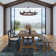 Cascais Rectangular 72'' Solid Wood Table with Farmhouse Base