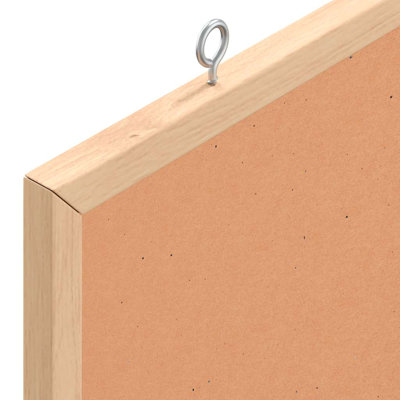 Vidaxl Chalkboard With Solid Pine Wood Frame