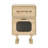 MDF Creative Rotatable Robot Storage Side Table
