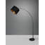 Ramseur 171Cm Black Arched Floor Lamp