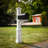 Mayne Newport Plus Mailbox Post with Standard Arm-466602385