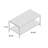 Wilhelmine Solid Wood Top Single Coffee Table