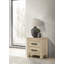 Table de chevet 2 tiroirs Oakglen