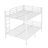 Metal Full XL Over Full XL Bunk Bed for Teens and Adults, Space-Saving, Noise-Reduced, No Box Spring Needed