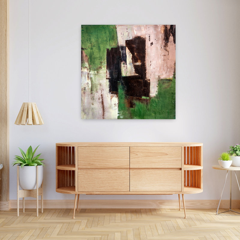 «Endless Day», art contemporain abstrait, H 36 po x l 36 po