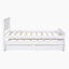 Lit plateforme avec lit gigogne et tiroirs, cadre de lit, lits-378488330