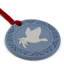 Festive Dove Ornament, Blue & White