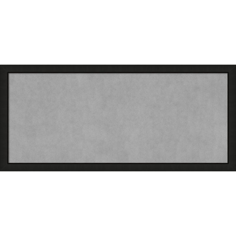 Tableau magnétique encadré noir Phil Midnight, H 23 po x l 51 po